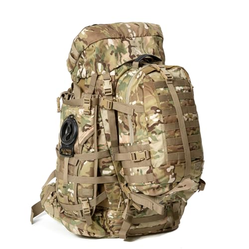 Mochila Grande Mt Military Army Con Mochila De Asalto Desmontable