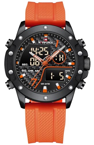 Reloj Anal Gico Digital De Grado Militar Marca Naviforce Reloj De