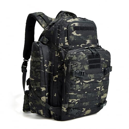 Mochila T Ctica Militar De Camuflaje Marca Qggesy Mochila Molle Con