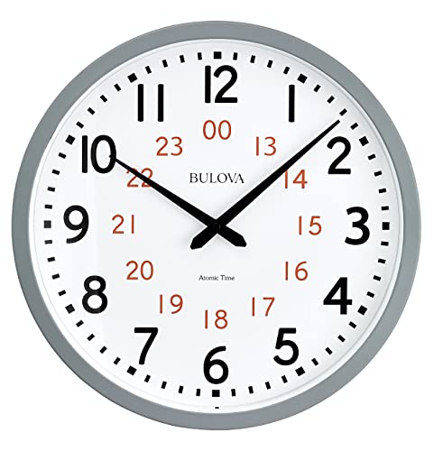 Bulova Reloj De Pared Anal Gico At Mico Modelo C Hora At Mica