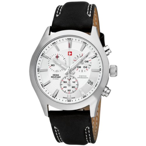 Reloj Swiss Military Anal Gico De Cuarzo Para Hombre Con Correa En Piel