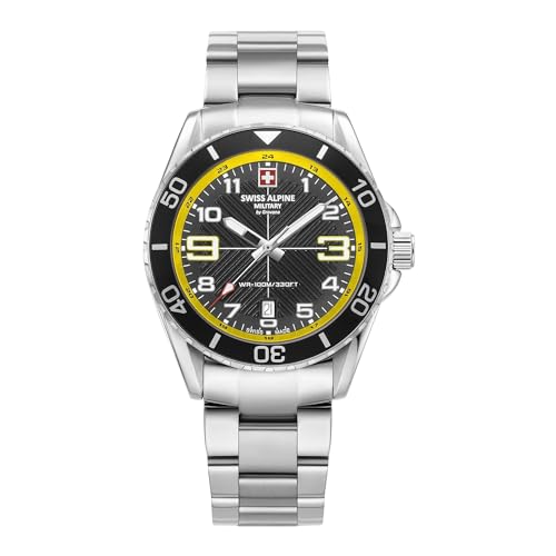 Swiss Alpine Military Reloj Anal Gico Para Hombre Acero