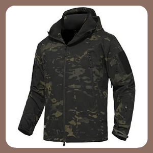 Chamarra ANTARCTICA Men's Outdoor Waterproof Soft Shell Hooded Military Tactical Jacket