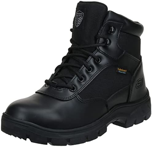 Skechers Men’s Wascana-athas Military and Tactical Boot, Negro, 7.5 US…