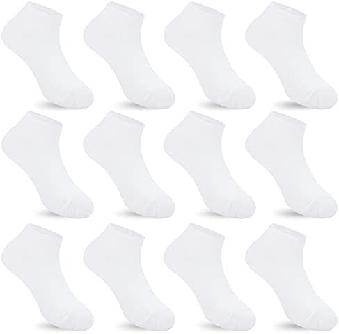 Auranso 12 pares de calcetines atléticos transpirables para niños y…