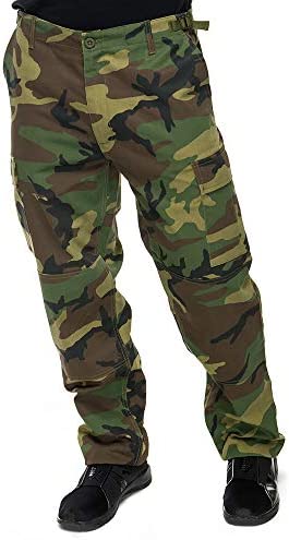 Shikaar – Pantalones militares BDU de seis bolsillos para hombre