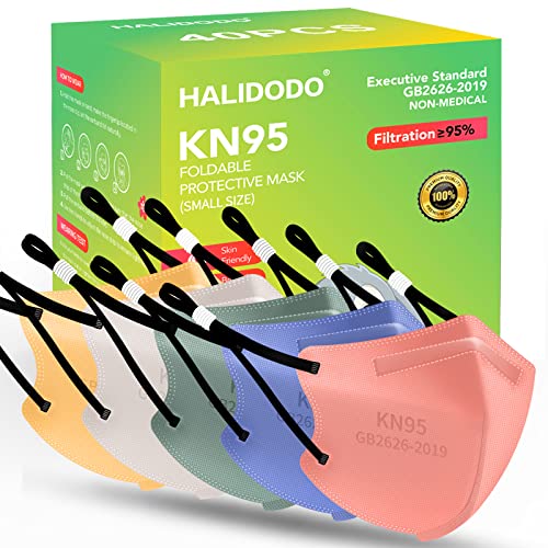 HALIDODO KN95 – Mascarillas faciales de tamaño pequeño, paquete de…