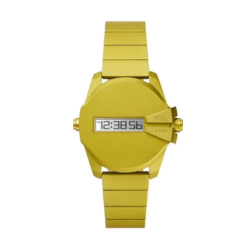 Diesel Baby Chief Reloj digital de aluminio para hombre, color:…