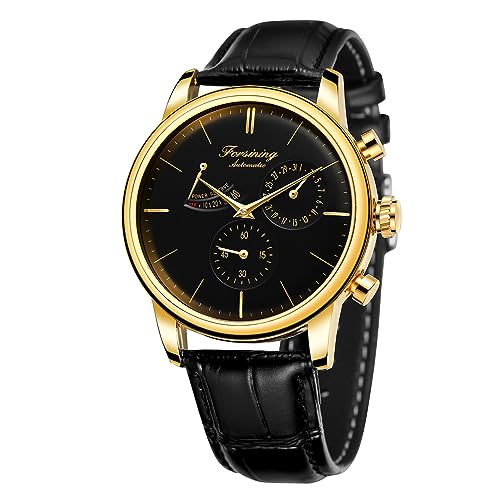 Generic Reloj Mecánico Automático para Hombres Reloj De Pulsera 3ATM Monitor De Ritmo Cardíaco Informal De Moda