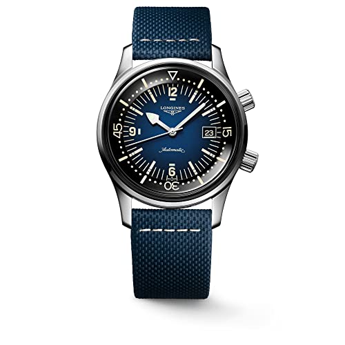 Reloj Longines orologio Heritage Legend Diver Blu 42 mm azul automático Acciaio L3.774.4.90.2