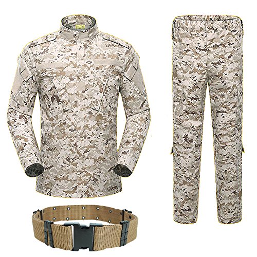 <center>Camiseta y pantalón militar táctico para hombre de casa y combate BDU con ropa de MC</center>