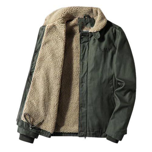 <center>Adhdyuud - Chaquetas Casuales para hombre, color liso, Estilo Clásico, Liga, Cálidas, Estilo Parka En8, XXL, EN8, XX -Large</center>