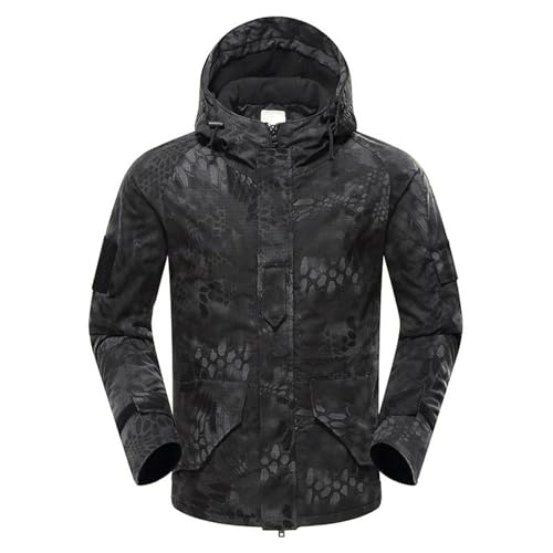 <center>Hxcsyc Chaqueta Medicral de CamuflAJe Tticico, Duradera y funcional. Diseño Multibolsilless. Estilo Estilo Idiotible Para Denusiastas Táctica. (Tipo, grande)</center>