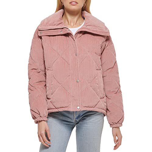 <center>Levis Chamarra de Pana Acolchada Con Diamondes para Mujer, Malva Pálido, xxl</center>