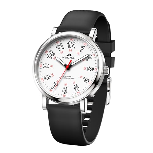 Nbonal – Reloj de Enfermera para Médicos, Profesionales, Uso Diario,…