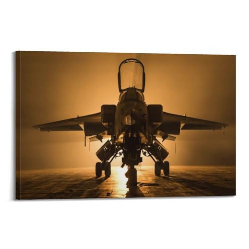 <center>Póster de Avión de Combate Militar, Pinta Decorativa, Lienzo, Póster de Pared E Impresión Artística, Decoración Moderna Para Doritorio Familiarizado</center>