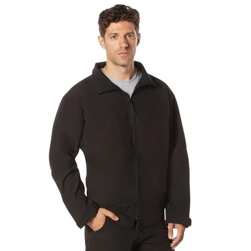 <center>Rothco Hidden Ops Discrety Carry -Out -Soft Chamarra Tcertica Resistente al viento y AL AGUA, Negro -, X -Large</center>