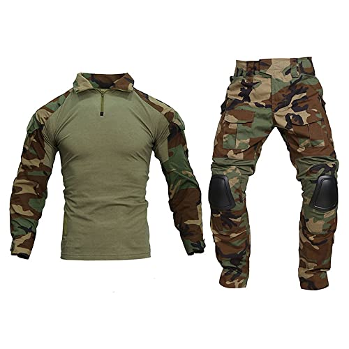 <center>Combat emergente BDU G2 - Konjunto de uniforme con almohadillas, traje táctico y pantalones</center>